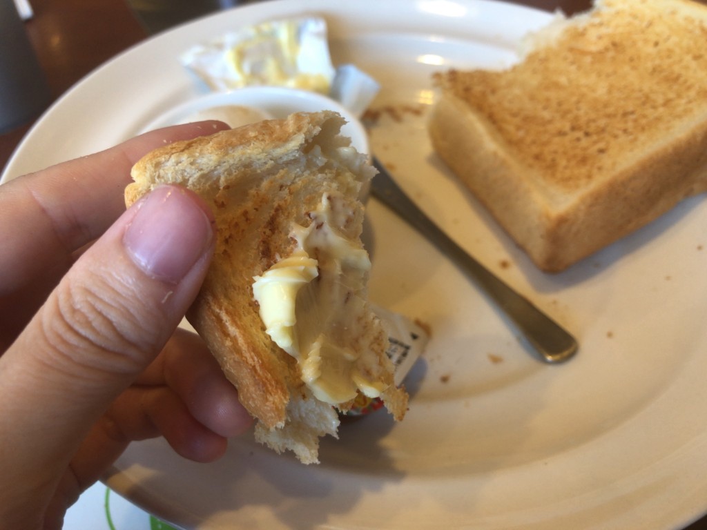 ガストモーニングセット「トースト&ゆで卵」の気になるお味は？